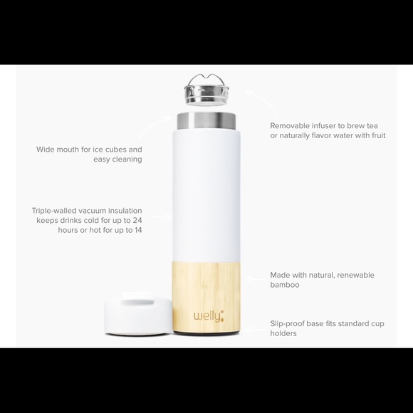 BRAND NEW! Welly water bottle - Picture 7 of 8